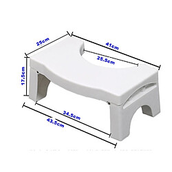 Wewoo Tabouret de pied de toilette antidérapant pliant les enfants Potty Footstool auxiliaire de professionnel pas cher