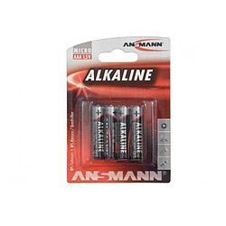 Batterie 15 V AAA-AM4-Micro 1250 mAh LR03 4903 4 pièce/blister ANSMANN