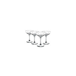 Pasabahce Lot de 4 coupes de champagne en verre - 25,5 cl