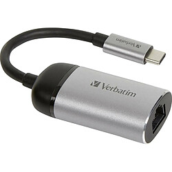 VERBATIM Adaptateur USB3.0 Type C vers ethernet RJ45 Gigabit 