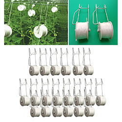 20x Jardin Plantation Tomates Crochets Fermes Clips Pour Plantation Végétale