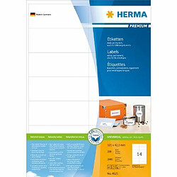 HERMA étiquettes SuperPrint, 105 x 42,3mm, sans bord, blanc