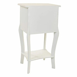 Acheter Table de Nuit Alexandra House Living Blanc Crème 31 x 71 x 38 cm