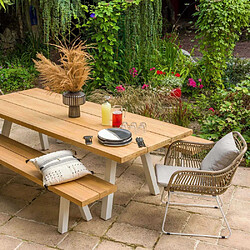 Ensemble table & chaises JardiLINE