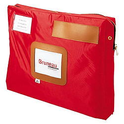 Sacoche courrier à soufflet Alba 30 x 42 cm rouge Sacoche courrier à soufflet Alba 30 x 42 cm rouge - Rouge - NC