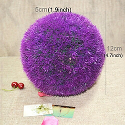 Wewoo Fleurs Artificielles Herbe artificielle Plante Ball Topiaire Mariage Événement Maison Décoration Extérieure Pendaison Ornement, Diamètre: 4.7 pouces