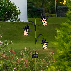 Lumi Jardin Lampe extérieure nomade BERRY SPIKE Noir Plastique H74CM