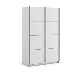 Alter Structure pour armoire, Couleur blanche, 122,1 x 200,4 x 59 cm