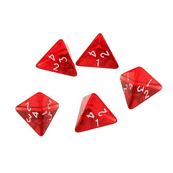 D4 Gem Dice polyédrique