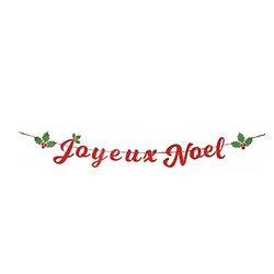 PartyPro Guirlande deco lettres Joyeux noel 