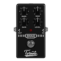 Overdrive Effects Pedal Twinote Boogie Dist Synthétiseur Mini Pédale De Guitare Old School Ton Distortion