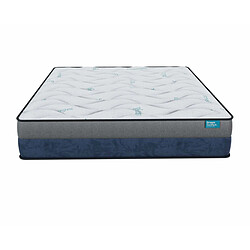 Matelas HR Viscogel Excellence Titanium 135x200 28 cm Double Face Indépendance des Lits Fermeté Haute Dream Confort