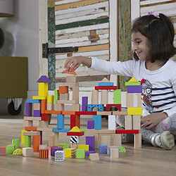 Avis NEW CLASSIC TOYS Baril de Cubes - Colorés - 100 pièces