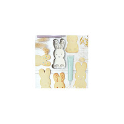 Scrapcooking Kit Découpoir et embosseur à gâteaux - Lapin