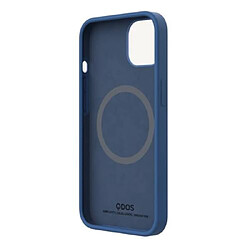 QDOS Coque pour iPhone 13 Touch Pure avec Snap Compatible MagSafe Bleu marine 