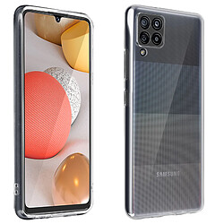 Coque Samsung A42 5G Souple et Vitre Dureté 9H 4Smarts Transparent Coque Samsung A42 5G Souple et Vitre Dureté 9H 4Smarts - Transparent