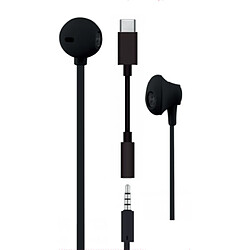 T'Nb TNB ESSWEETCBK - SWEET & ADAPTATEUR TYPE C - Ecouteurs semi intra-auriculaires - Noir 