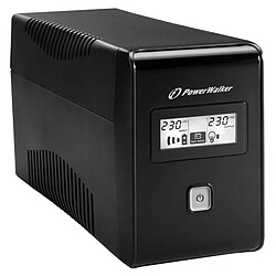 POWERWALKER Onduleur POWER BOXX 850VA LCD USB RJ11 Line Interactive (2 prises) 