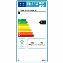 Tbs Chauffe-eau électrique - TITANO TWIN 30L - Plat - Multiposition - Blanc