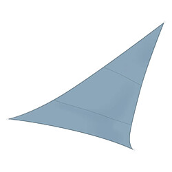 Perel Voile d'ombrage triangulaire 3,6 m Gris ardoise clair