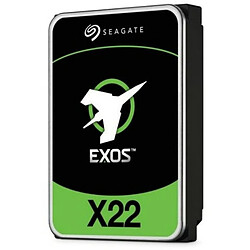 Seagate Technology Disque dur Seagate EXOS X22 3,5" 22 TB Seagate ST22000NM001E disque dur 3.5" 22 To SATA