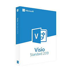 Microsoft Visio 2019 Standard - Clé licence à télécharger - Livraison rapide 7/7j