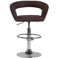 Non Tabouret de bar Jaen tissu