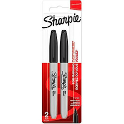 Marqueur permanent Sharpie Noir (2 Unités) 