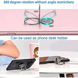 Support de bague de téléphone portable Support de doigt Support de téléphone portable Rotation à 360 degrés Support de bague de téléphone portable Support de doigt de smartphone Support de téléphone portable