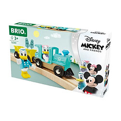 DISNEY Brio Train de Donald & Daisy Duck - Train sans pile pour circuit de train en bois - Ravensburger - Des 3 ans - 32260 