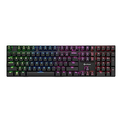 Sharkoon PureWriter RGB Red Clavier USB