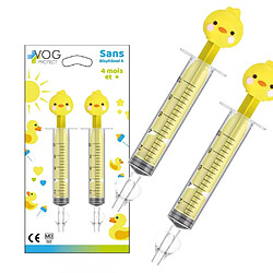 Acheter VOG Protect VP Santé Mouche Bébé Seringues Canard Sans Bisphénol A - 4 mois et plus Jaune