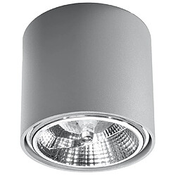 Sollux Downlights à encastrer ronds gris clair GU10