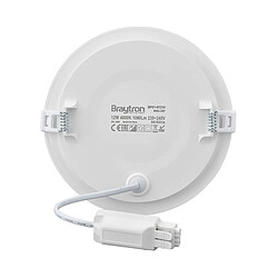 Avis BRAYTRON Dalle LED ronde extra plate 12W 6500K Ø170mm IP40