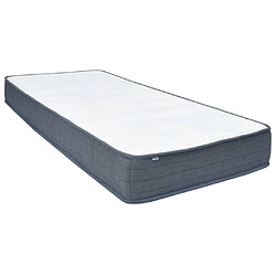 vidaXL Matelas de sommier à lattes 160x80x20 cm tissu