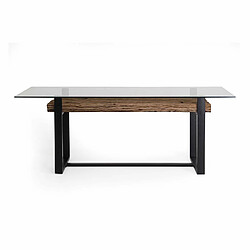 BOIS & CHIFFONS Table bois recyclé 200 cm | Bois recyclé Sufa pas cher