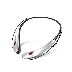 Wewoo Écouteurs stéréo sans fil Bluetooth de grande capacité mains libres sport Bettery avec microphone (blanc, rouge)