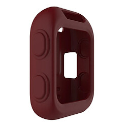 Wewoo Boîtier de montre Housse de protection en silicone pour Garmin Approach G10 Golf Vin Rouge