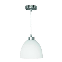 Reality|Trio lampe suspension, verre, Ø=20cm, blanc