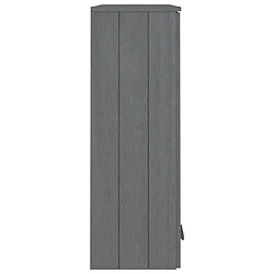 Acheter vidaXL Dessus de buffet HAMAR Gris foncé 85x35x100 cm Bois de pin