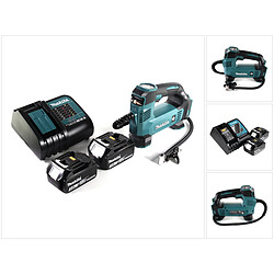 Makita DMP 180 SF Compresseur sans fil 18 V 8,3 bar + 2x Batteries 3,0 Ah + Chargeur