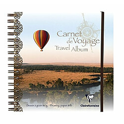 Clairefontaine 96106C Carnet de voyage pour techniques sèches A4 30 Feuilles Blanc