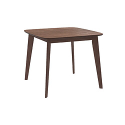 Rendez Vous Deco Table carrée Julio 4 personnes en bois foncé 90 cm