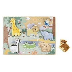 EliNeli Animaux de puzzle empilables