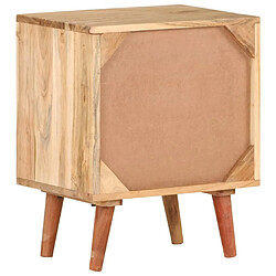 Acheter Maison Chic Table de chevet, Table de Nuit, Meuble de Rangement 40x30x50 cm Bois d'acacia massif