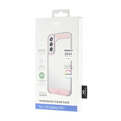 White Diamonds Coque de protection "Innocence Clear" pour Samsung Galaxy S22+ 5G, or rose