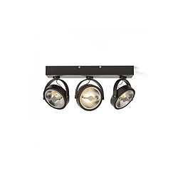 RENDL Applique Kelly 3x12W LED Noir R12337