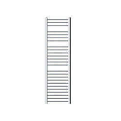 LuxeBath Radiateur de salle de bain Sahara Raccord latéral chauffe-serviettes Chrome 40 x 150 cm 