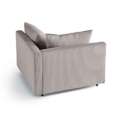 Avis Lisa Design Edinburg - module d'assise d'angle droit - en velours côtelé