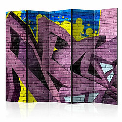 Paris Prix Paravent 5 Volets Street Art Graffiti 172x225cm